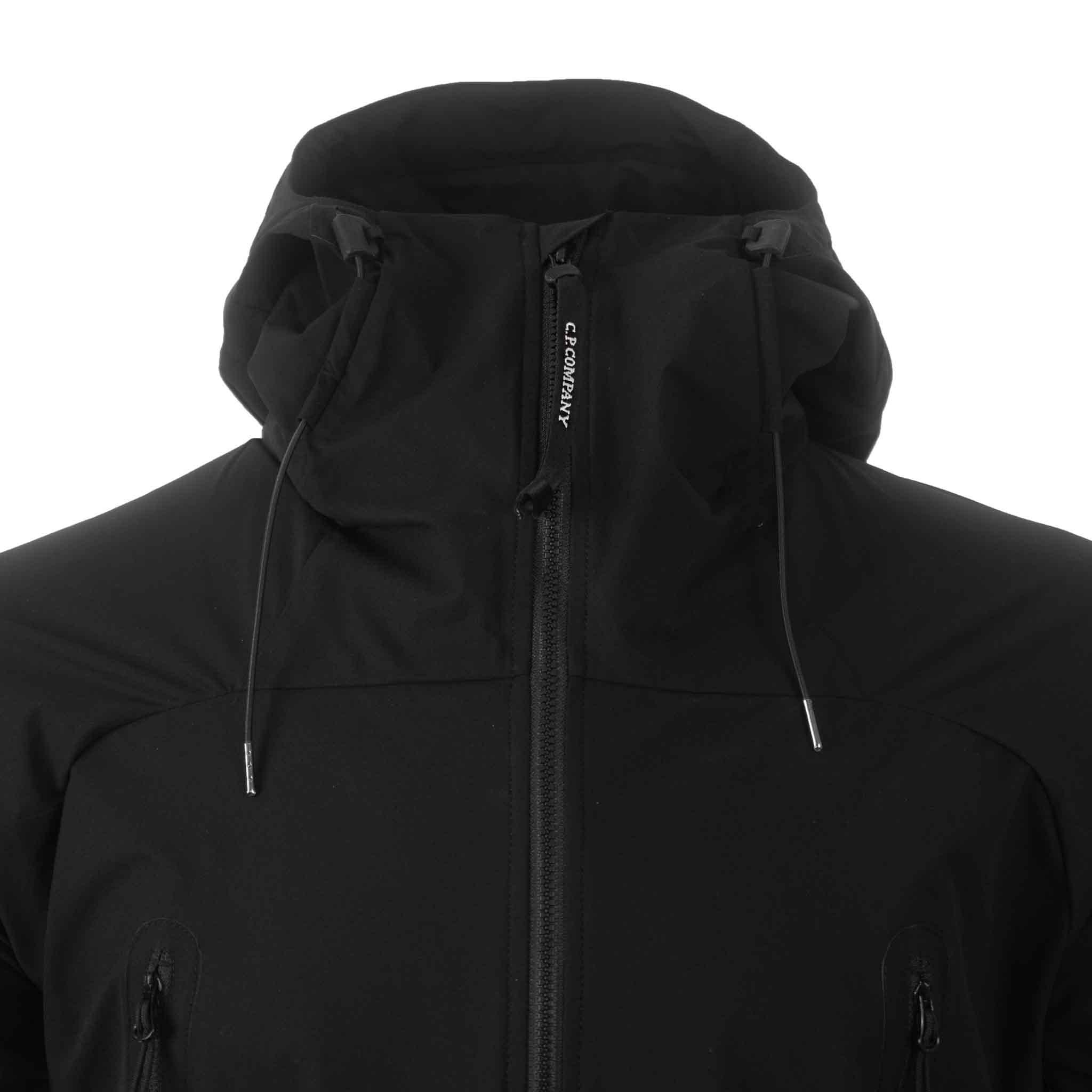 C.P. Company Pro-Tek Lens Hooded Jacket in Black