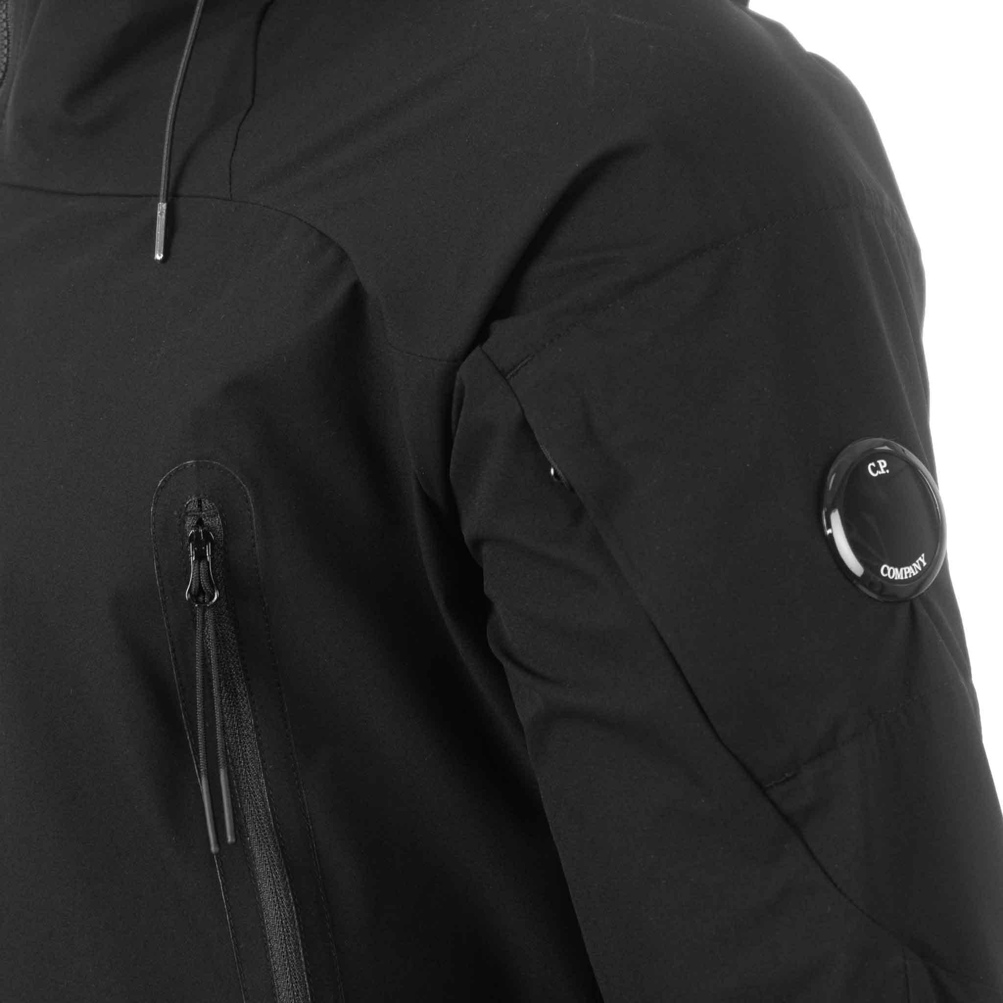 C.P. Company Pro-Tek Lens Hooded Jacket in Black