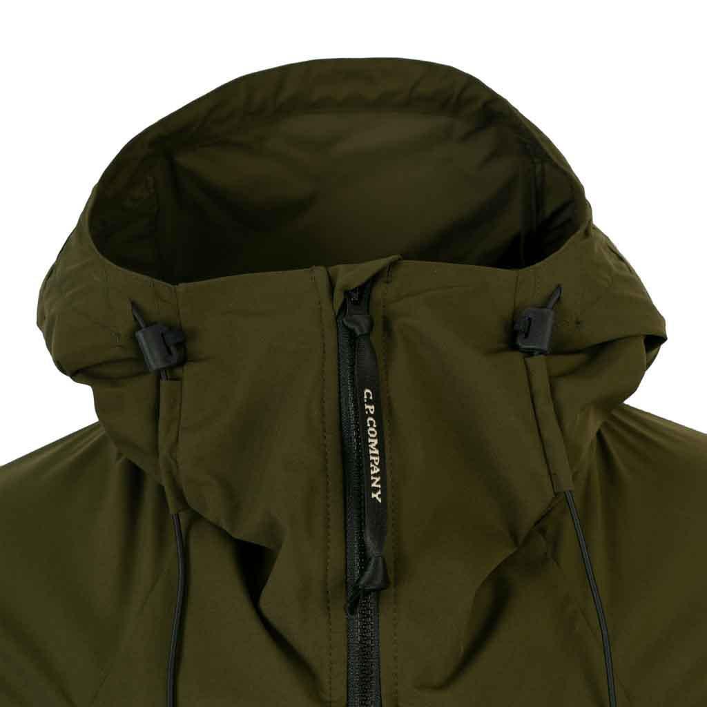 C.P. Company Pro-Tek Lens Hooded Jacket in Green