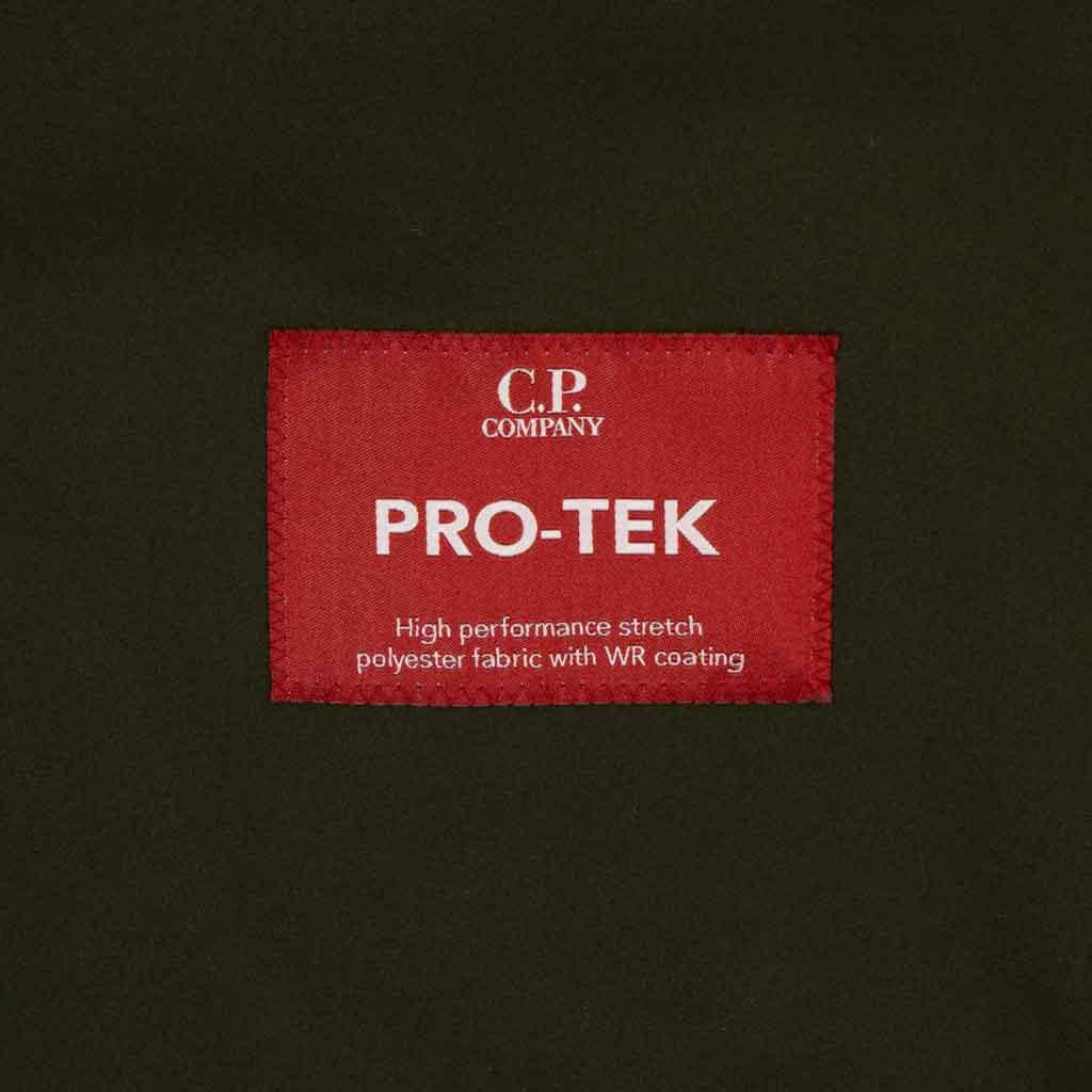 C.P. Company Pro-Tek Lens Hooded Jacket in Green