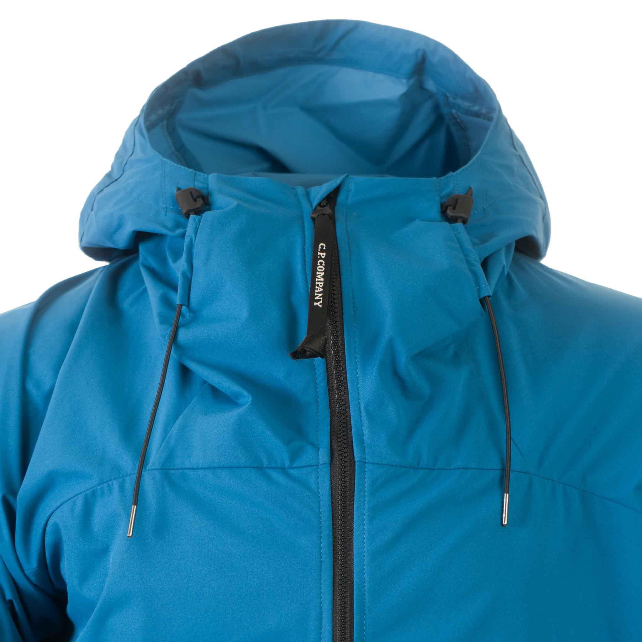 C.P. Company Pro-Tek Lens Hooded Jacket in Ink Blue