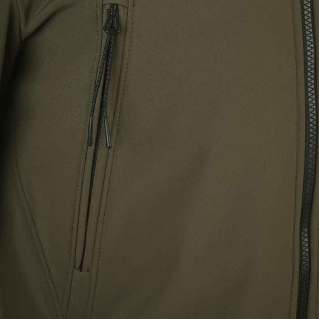 C.P. Company Shell-R Goggle Hooded Jacket in Ivy Green