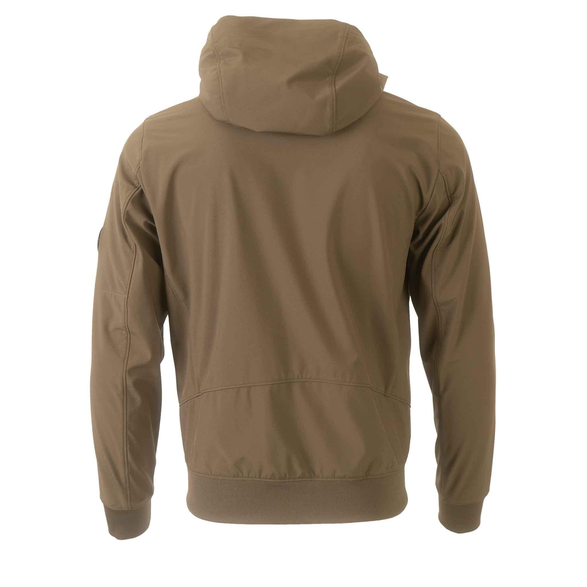 C.P. Company Shell-R Lens Hooded Jacket in Ivy Green