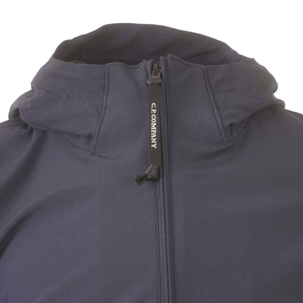 C.P. Company Shell-R Lens Hooded Jacket in Total Eclipse
