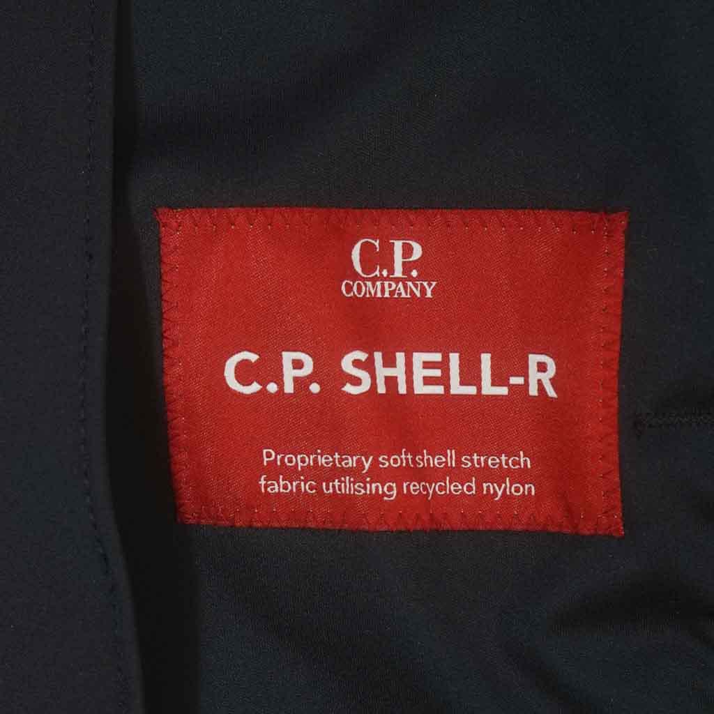 C.P. Company Shell-R Lens Hooded Jacket in Total Eclipse