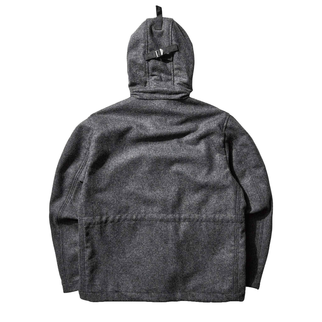 C.P. Company Shetland Twill Mile Jacket in Anthracite Melange- Grey