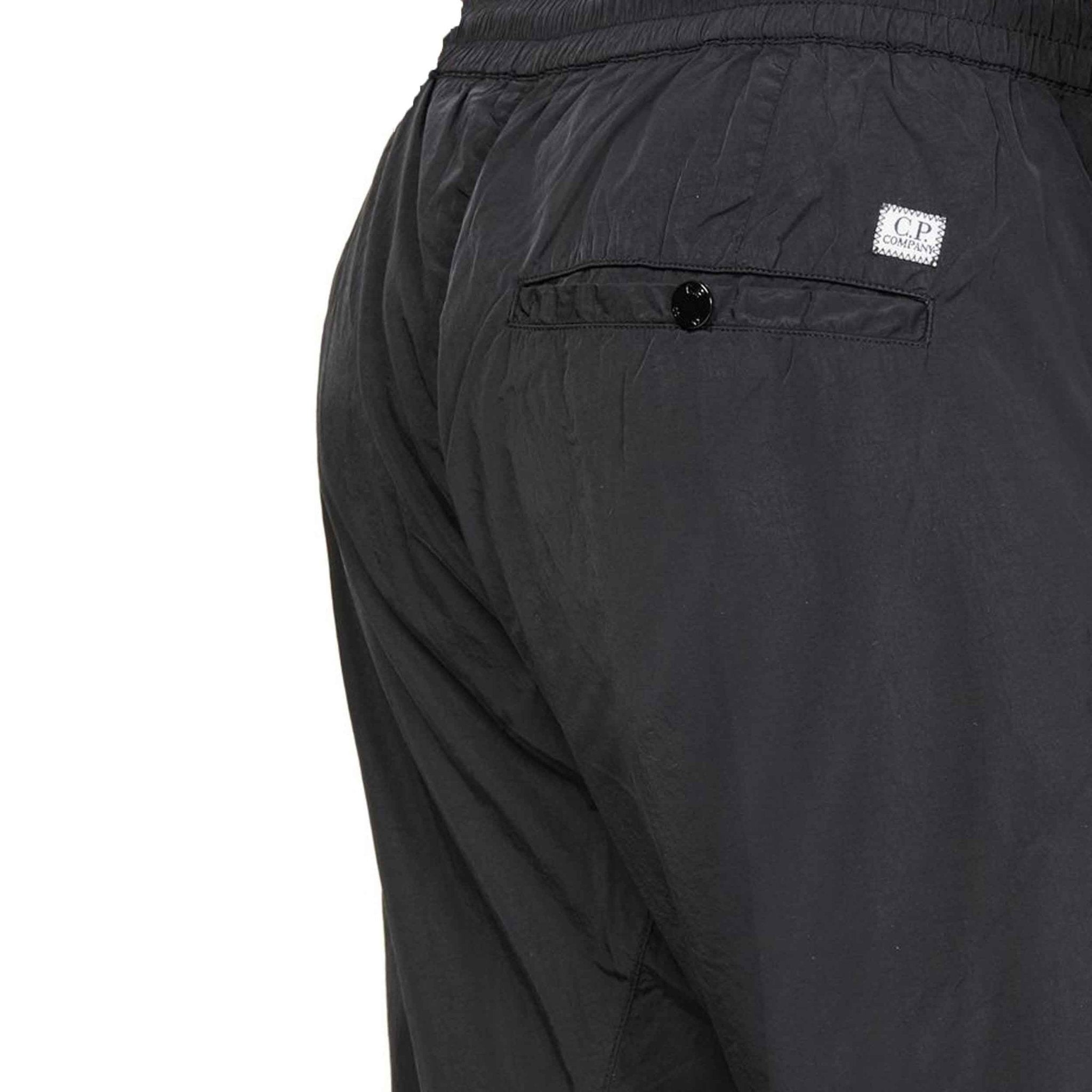 C.P. Company Stretch Sateen Lens Cargo Pants in Smoked Pearl- Grey