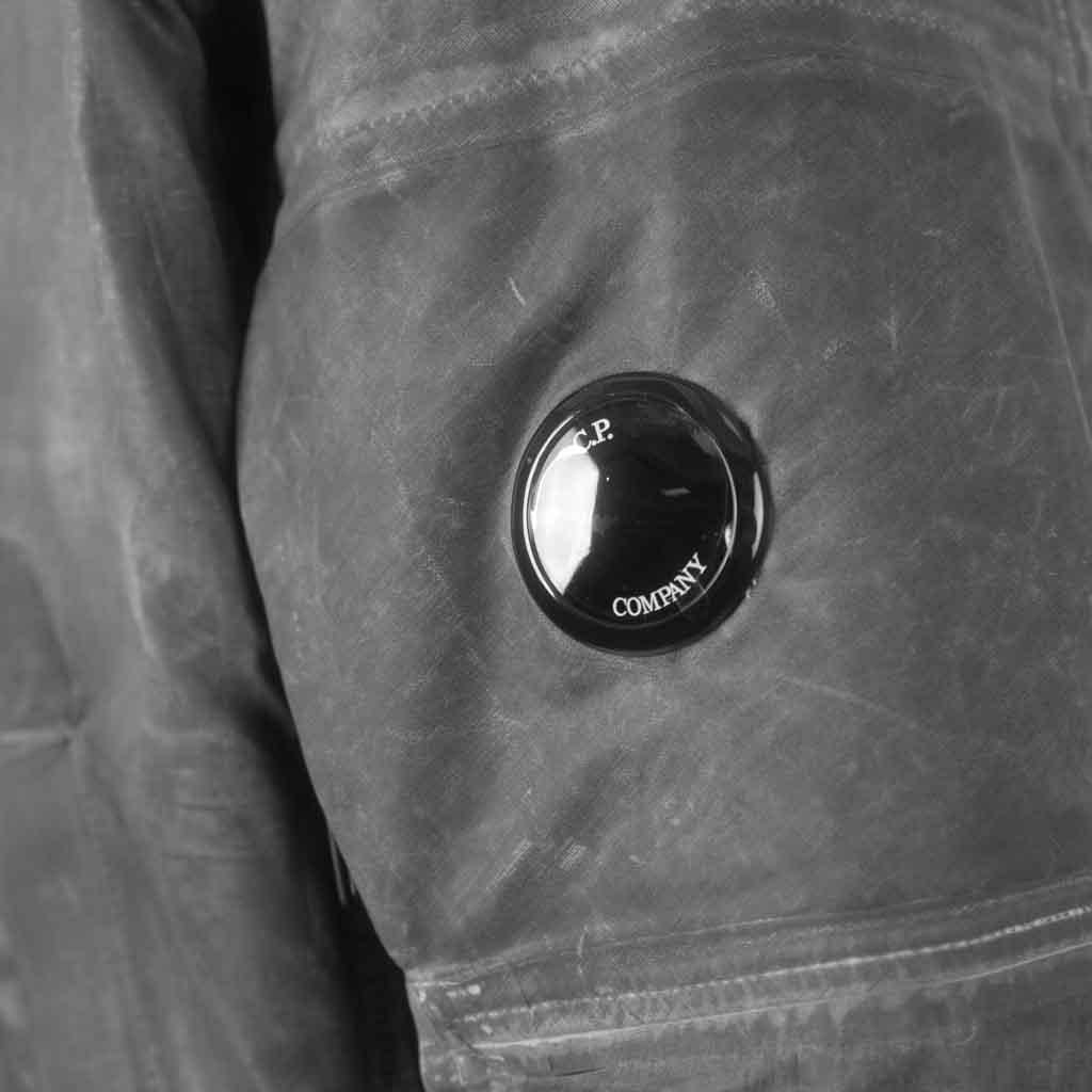 C.P. Company Toob-Two Hooded Jacket in Raven Grey