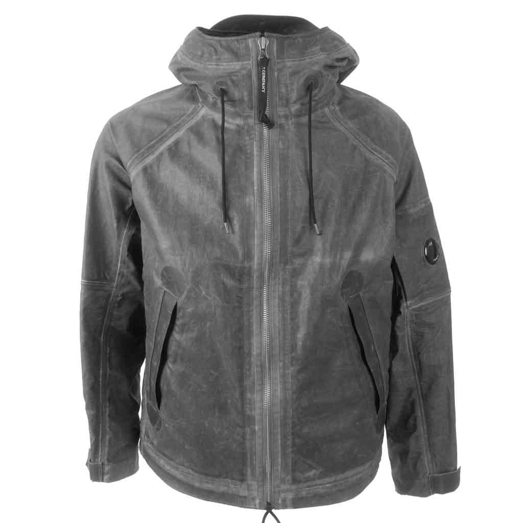 C.P. Company Toob-Two Hooded Jacket in Raven Grey