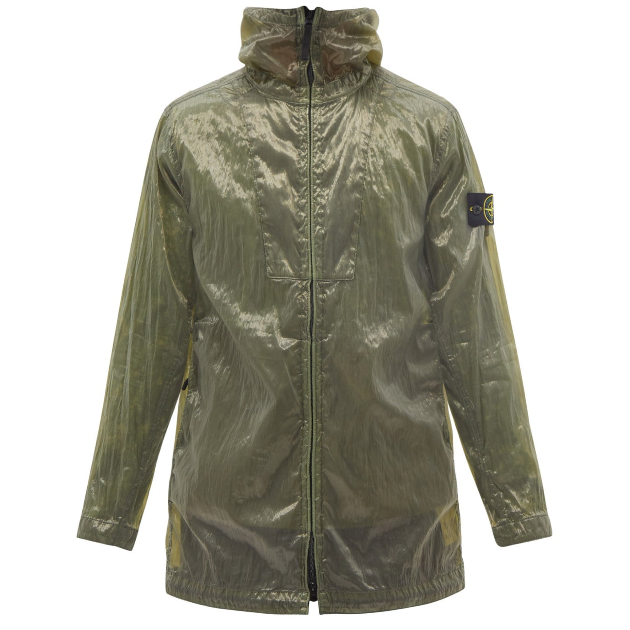 Stone Island 82/22 Garment-Dyed Nylon Coat
