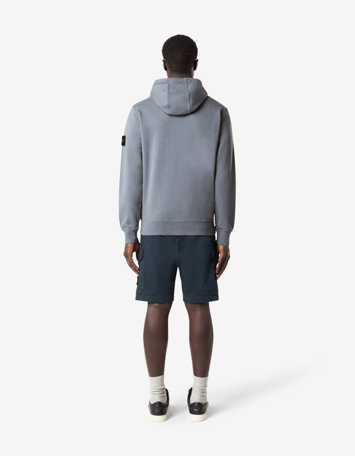 Stone Island Avio Blue Hoodie