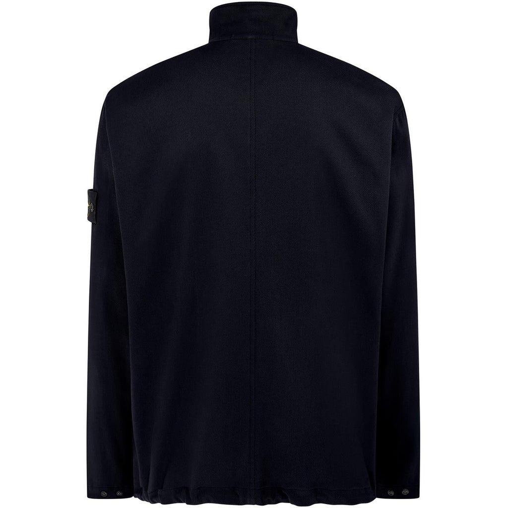 Stone Island Black Canvas Overshirt