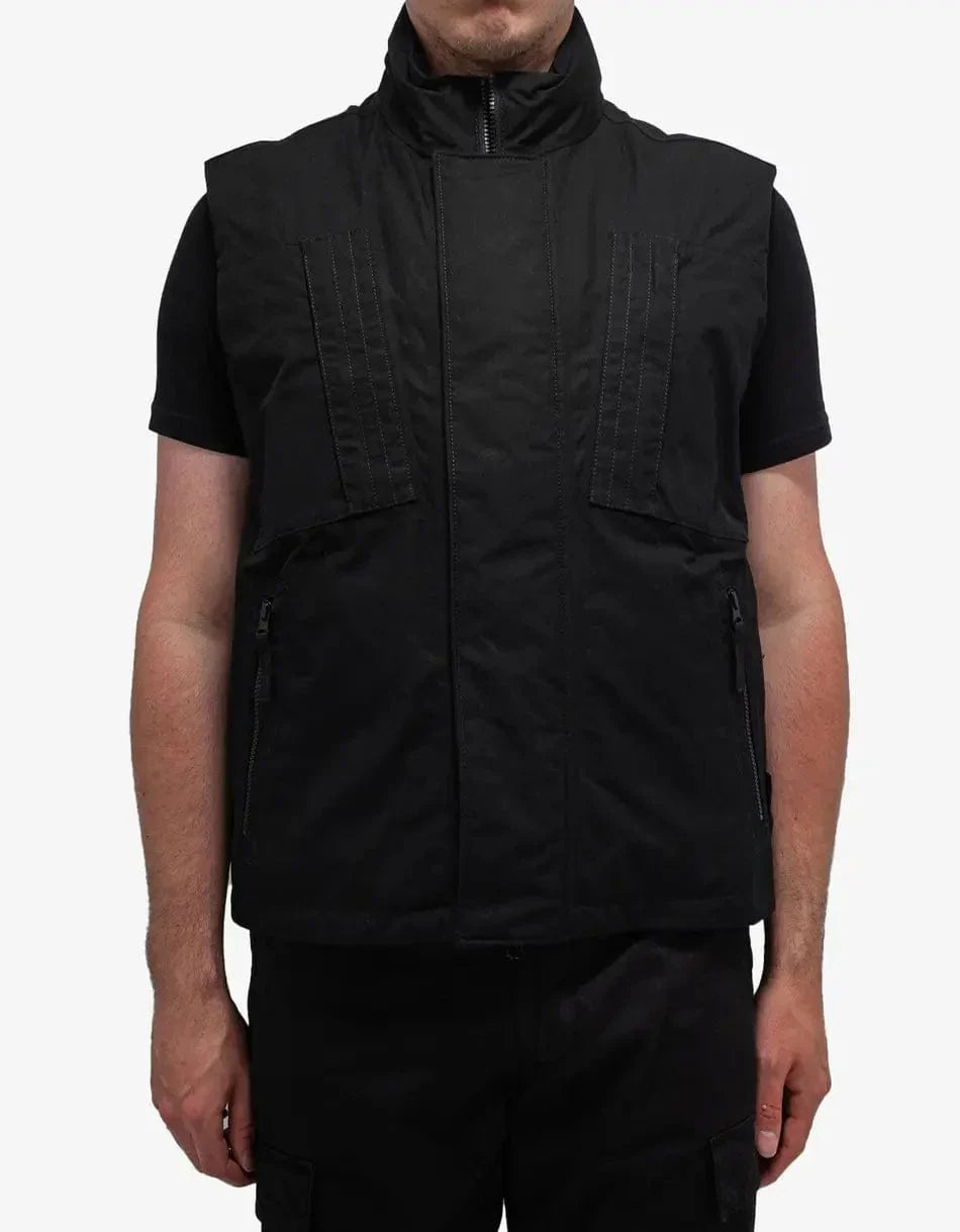 Stone Island Black Ghost Piece O-Ventile Down Gilet