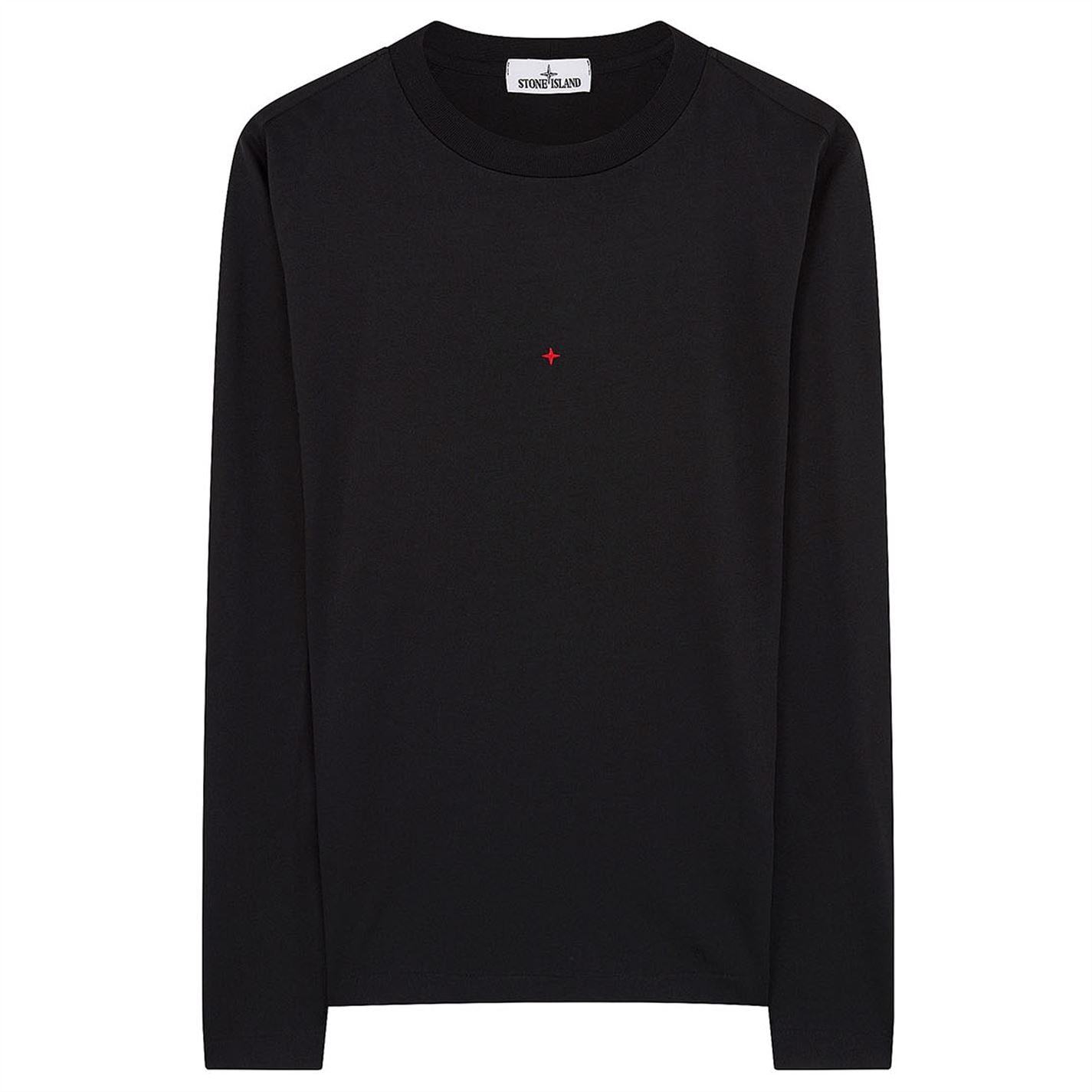 Stone Island Black Marina LS T-Shirt