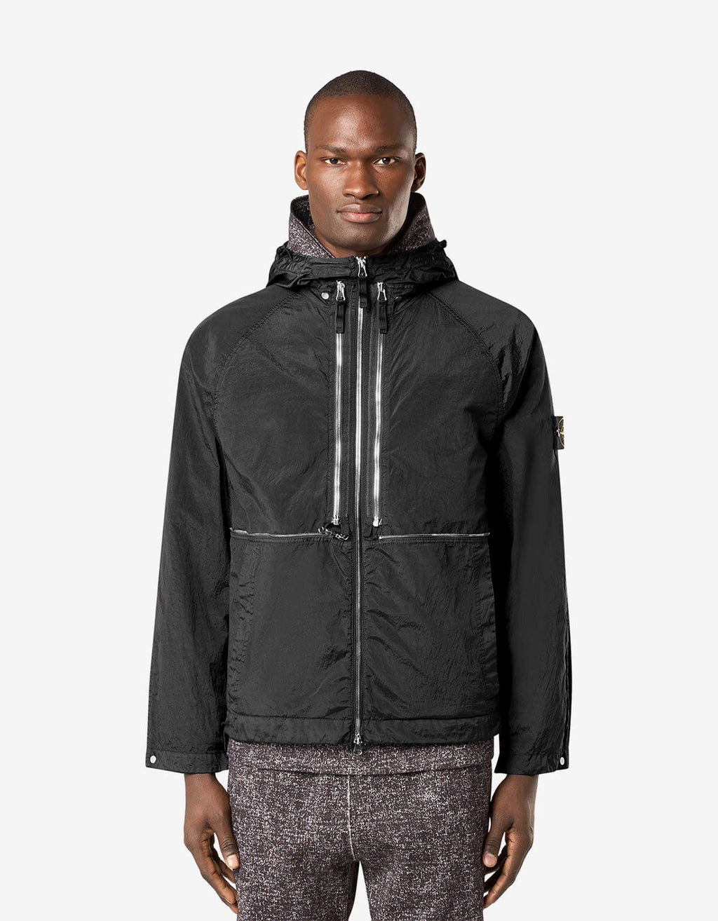 Stone Island Black Nylon Metal Watro-TC Jacket