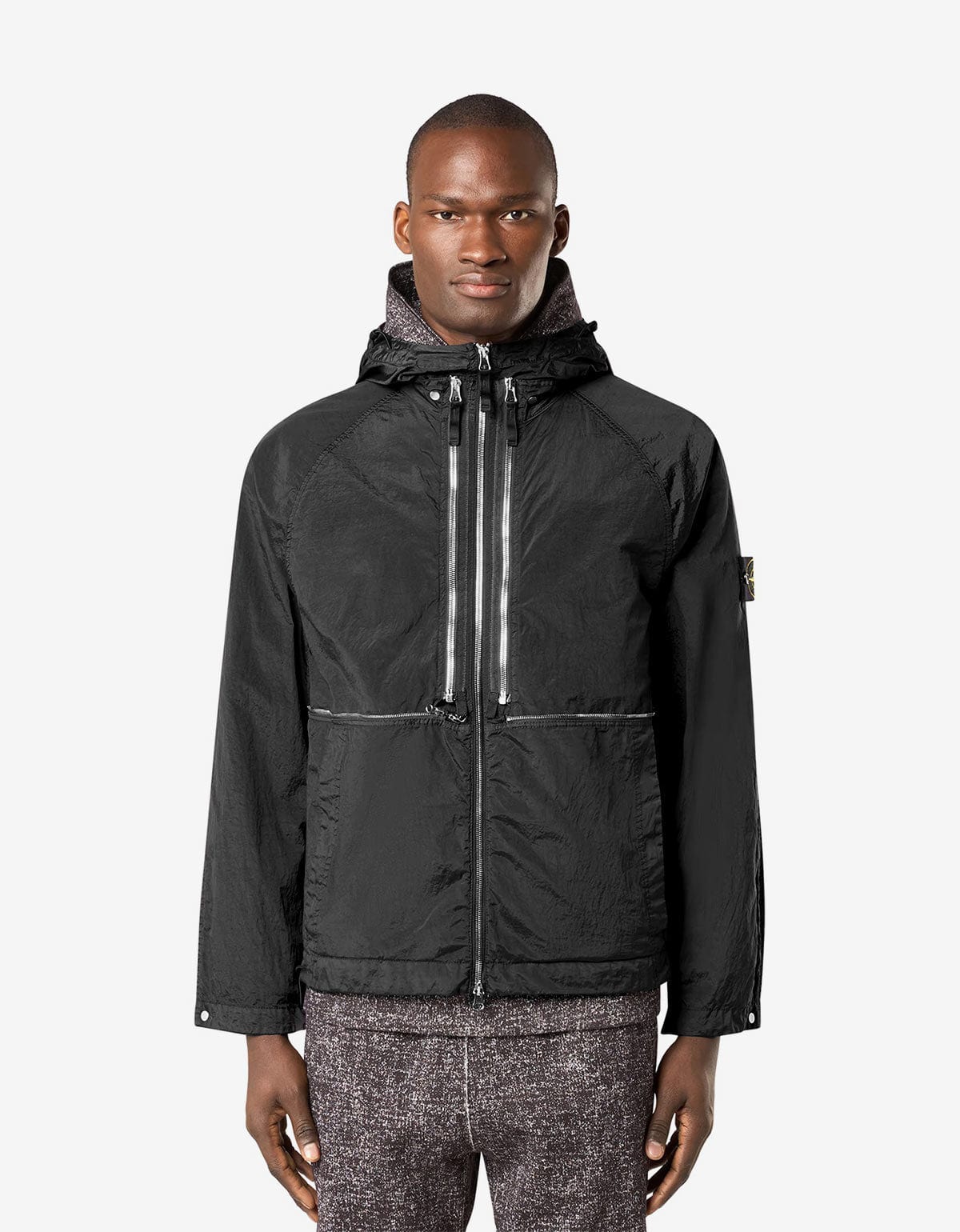 Stone Island Black Nylon Metal Watro-TC Jacket