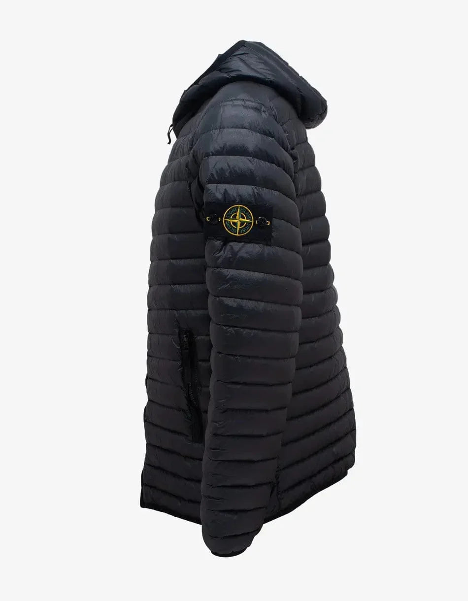 Stone Island Black Packable Down Jacket