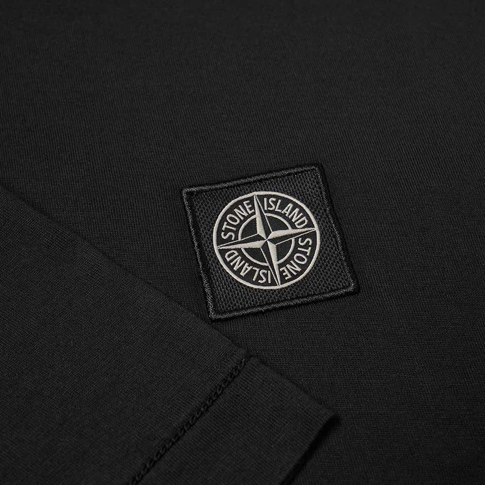 Stone Island Black Patch Logo T-Shirt