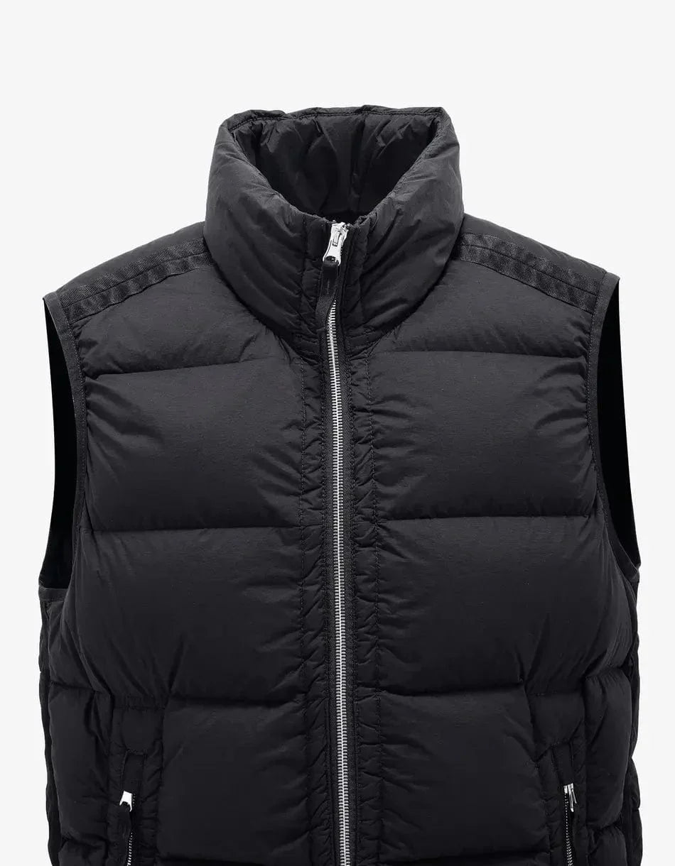 Stone Island Black Seamless Tunnel Nylon Down-TC Gilet