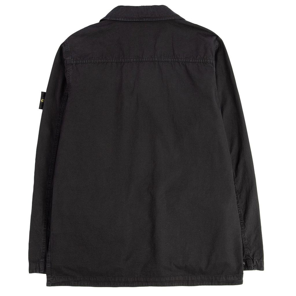 Stone Island Black Tela Cotton Jacket