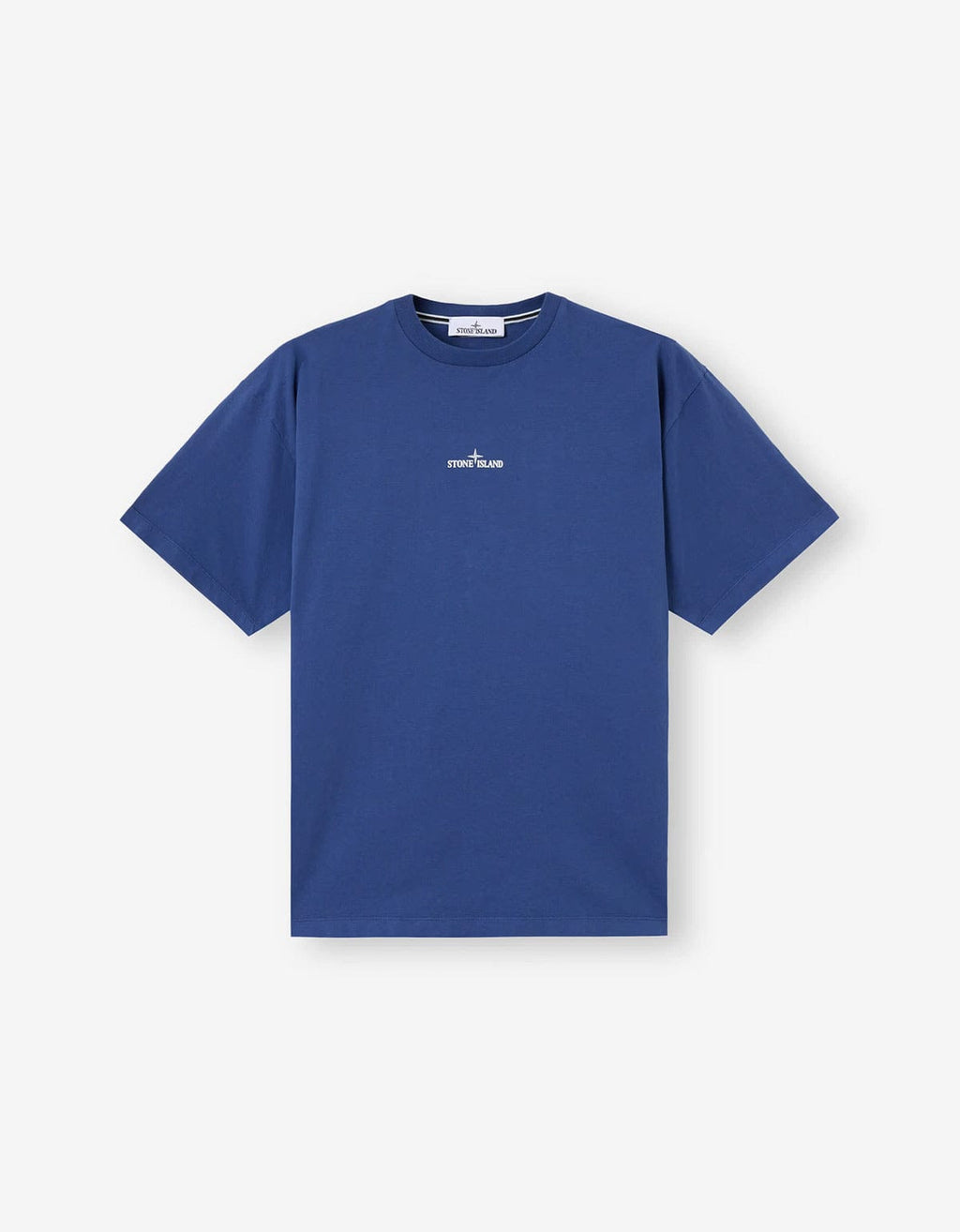 Stone Island Blue Compass Camo Print T-Shirt