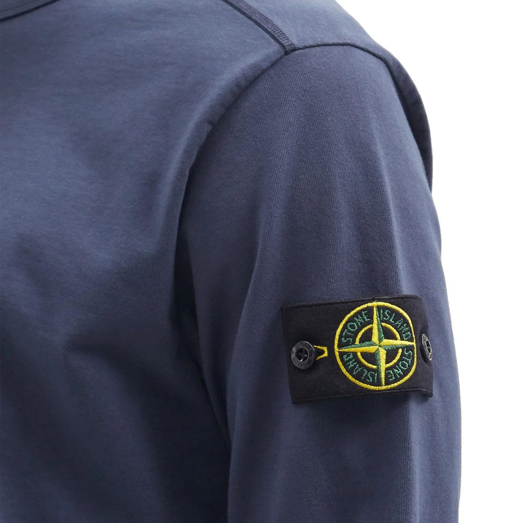 Stone Island Blue Sweatshirt