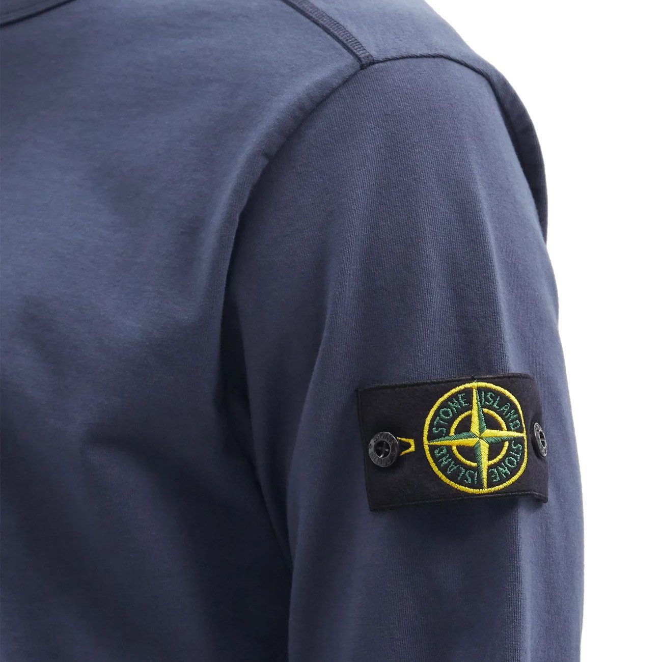 Stone Island Blue Sweatshirt