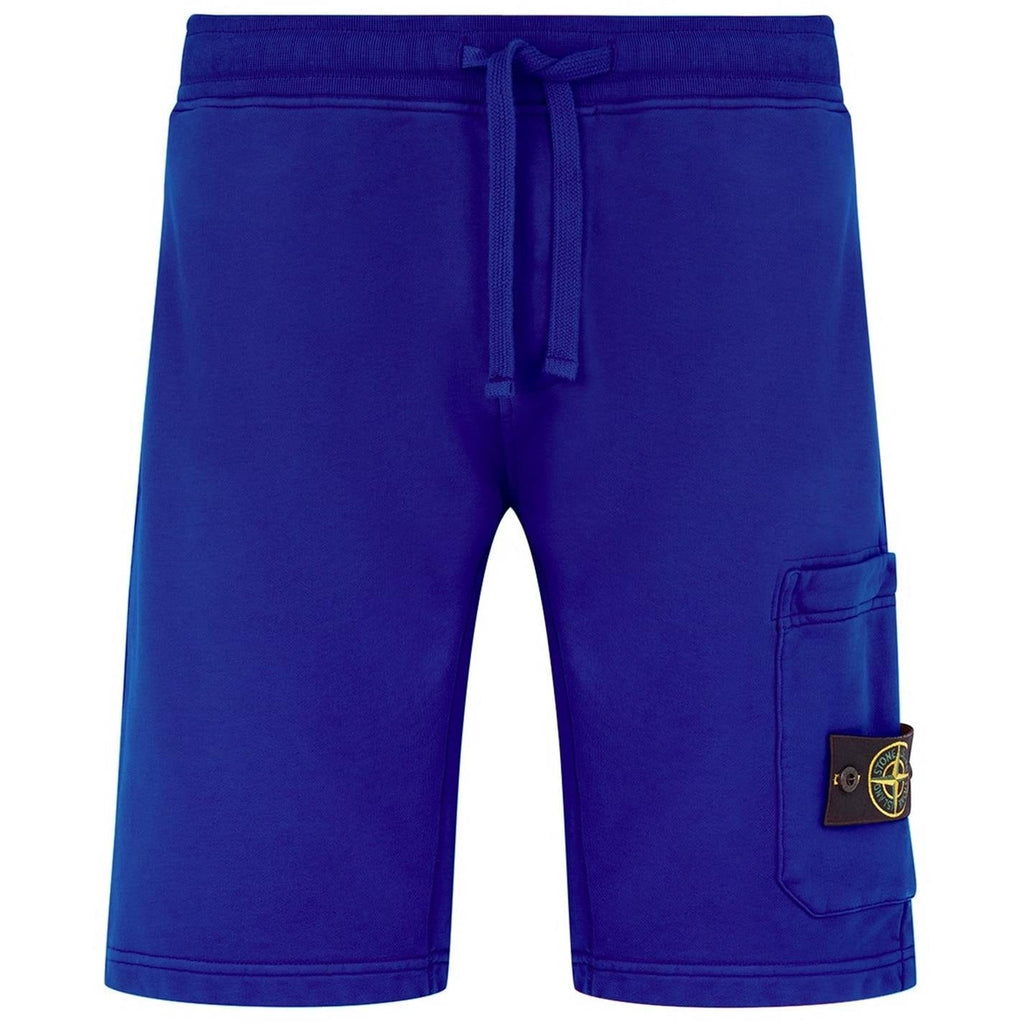 Stone Island Blue Sweatshorts