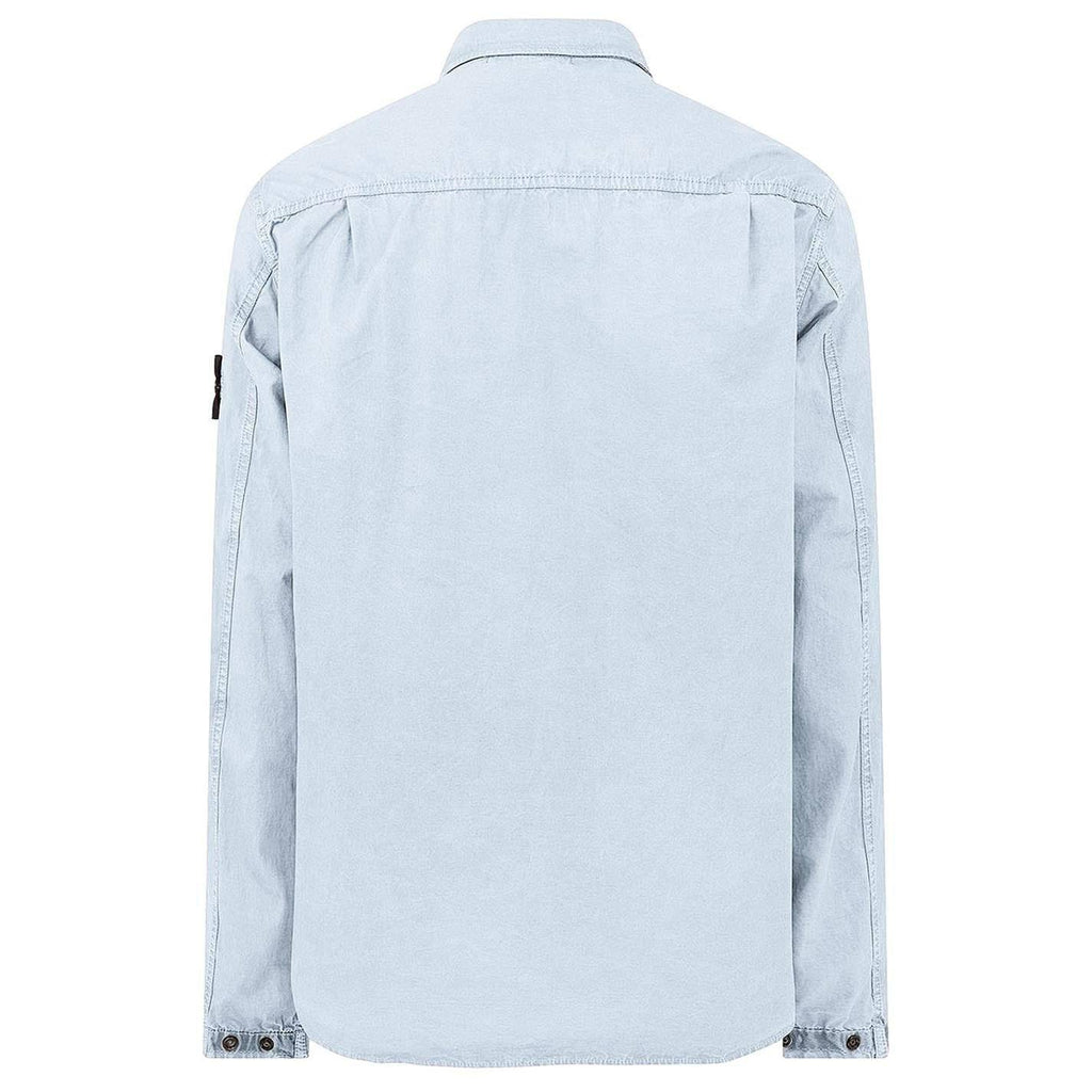 Stone Island Brushed Cotton Overshirt