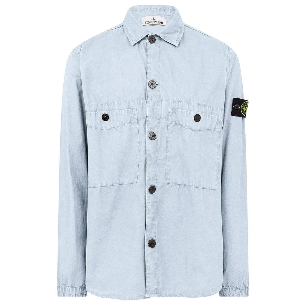 Stone Island Brushed Cotton Overshirt