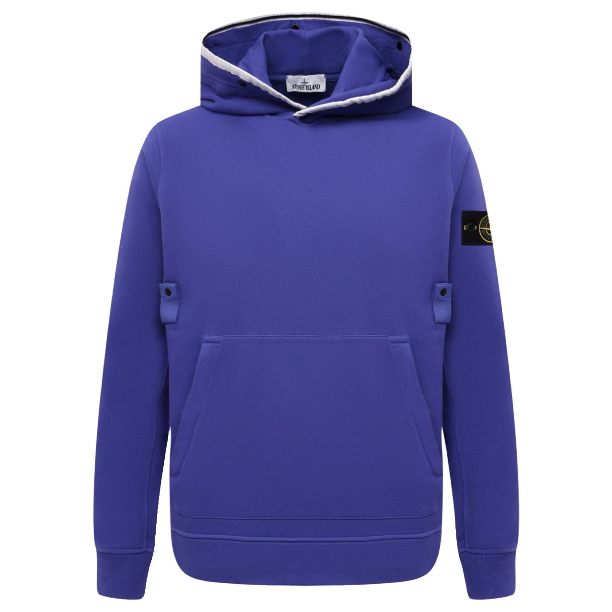 Stone Island Chest Snap Hoodie
