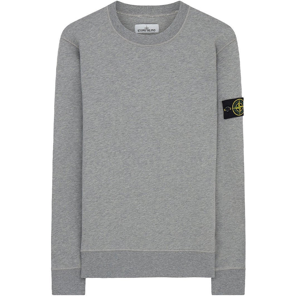 Stone Island Grey Crewneck Sweatshirt