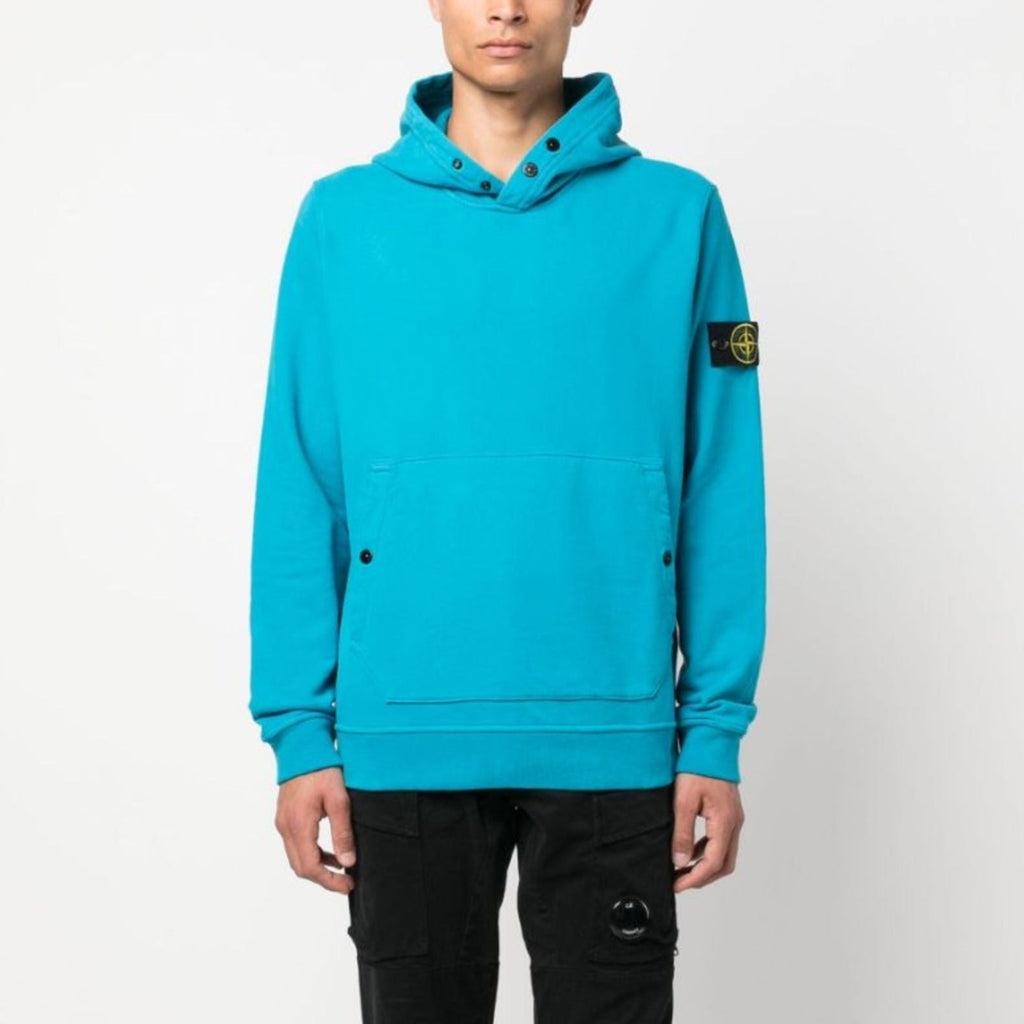 Stone Island Brushed Cotton Hoodie