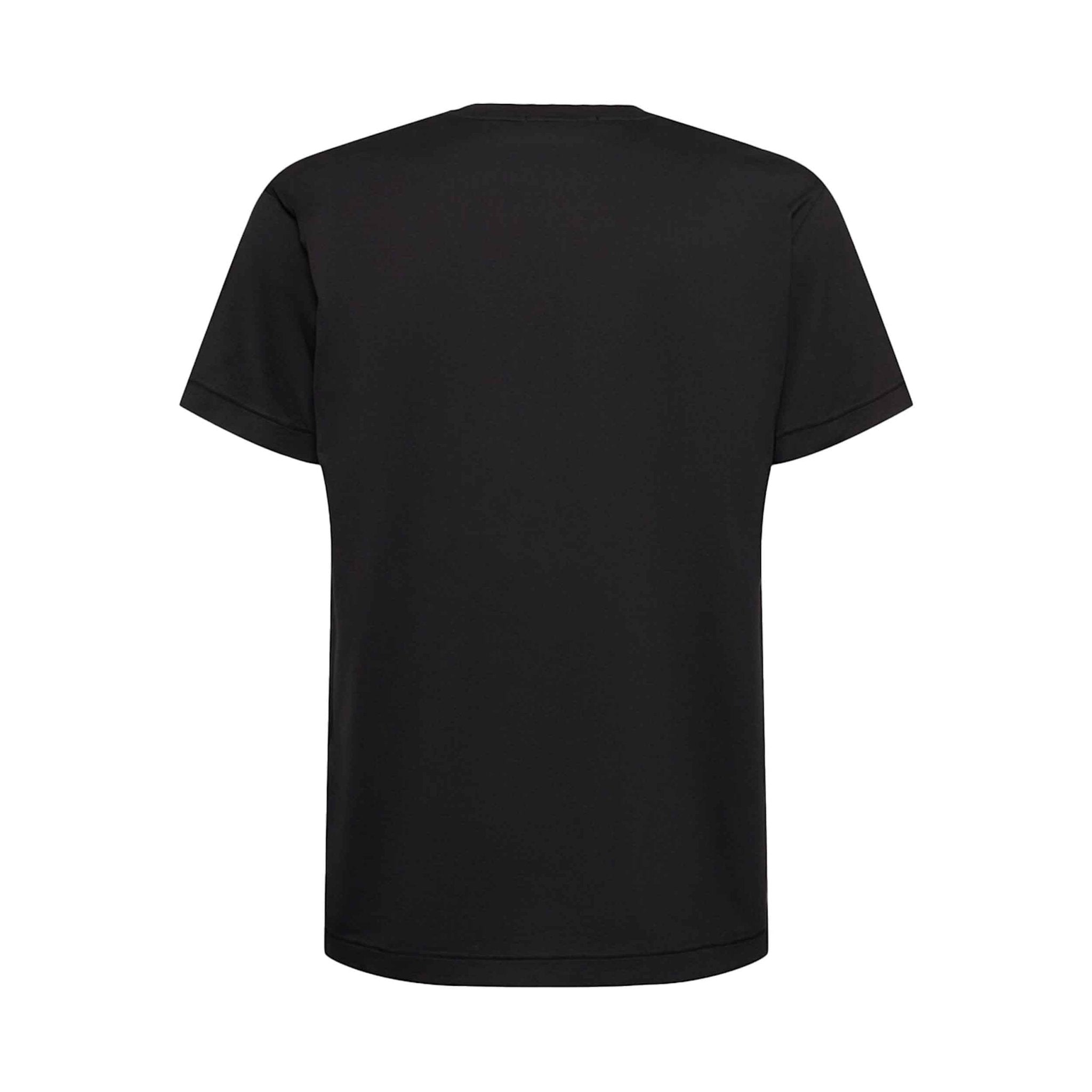 Stone Island Compass Logo T-Shirt in Black