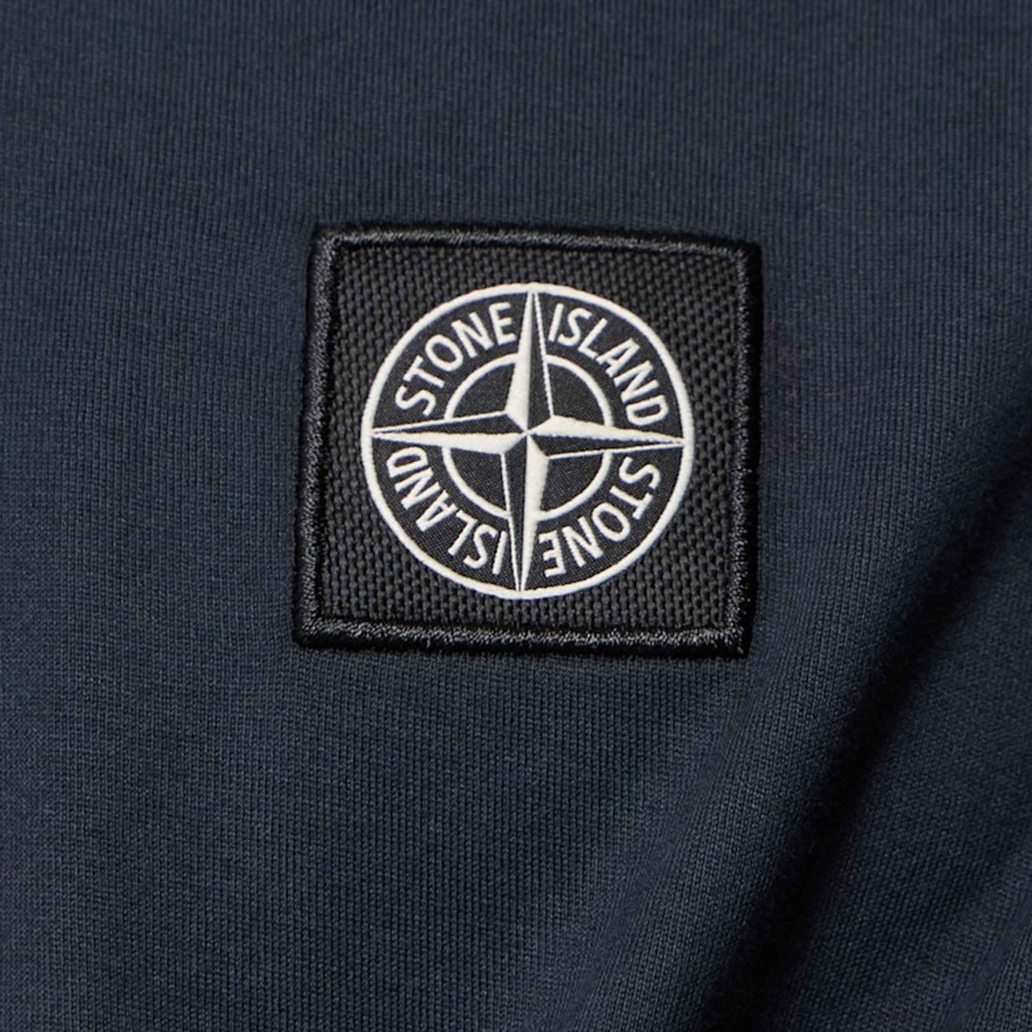 Stone Island Compass Logo T-Shirt in Navy