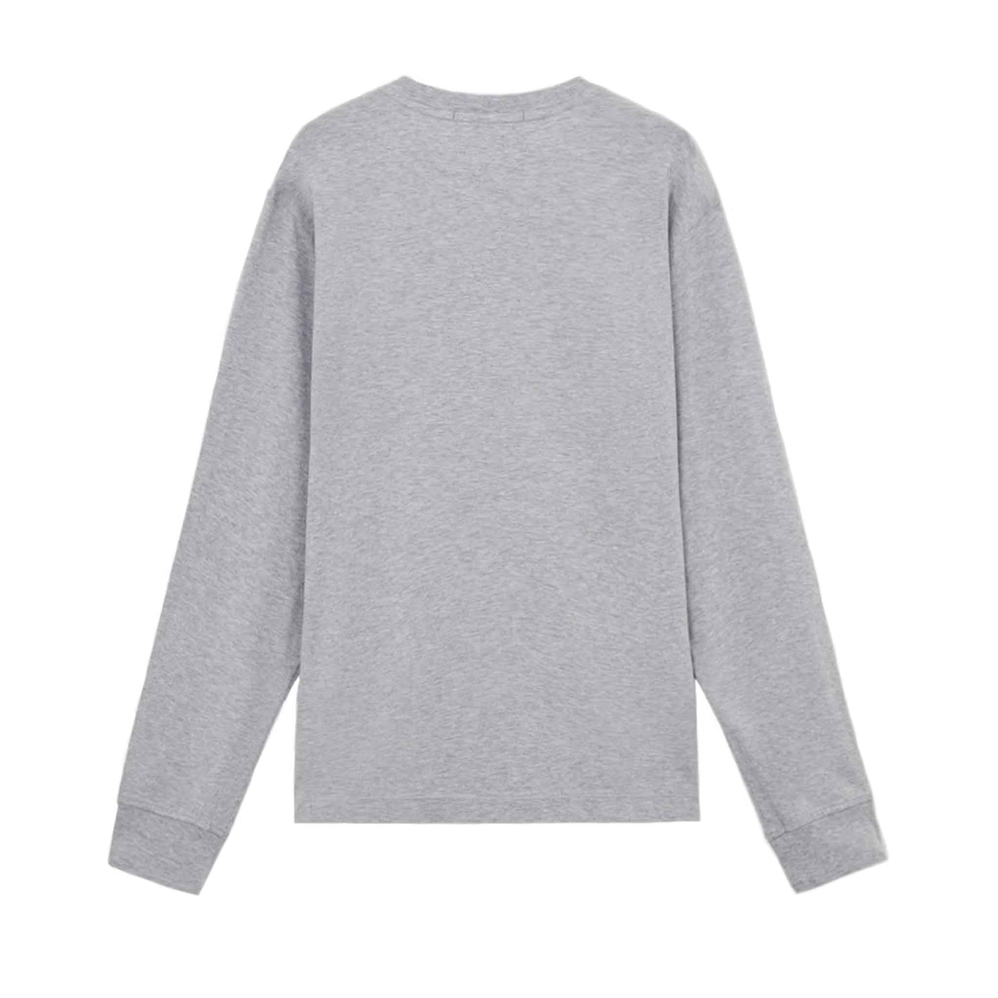 Stone Island Cotton Jersey Slim Fit Long Sleeve T-Shirt in Dust Grey Melange