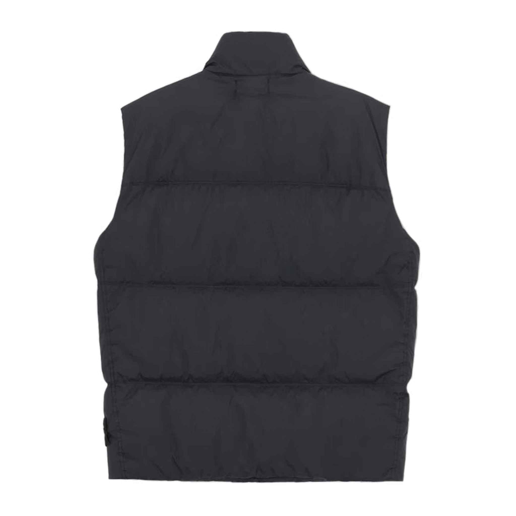 Stone Island Crinkle Reps R-NY Down Gilet in Navy Blue