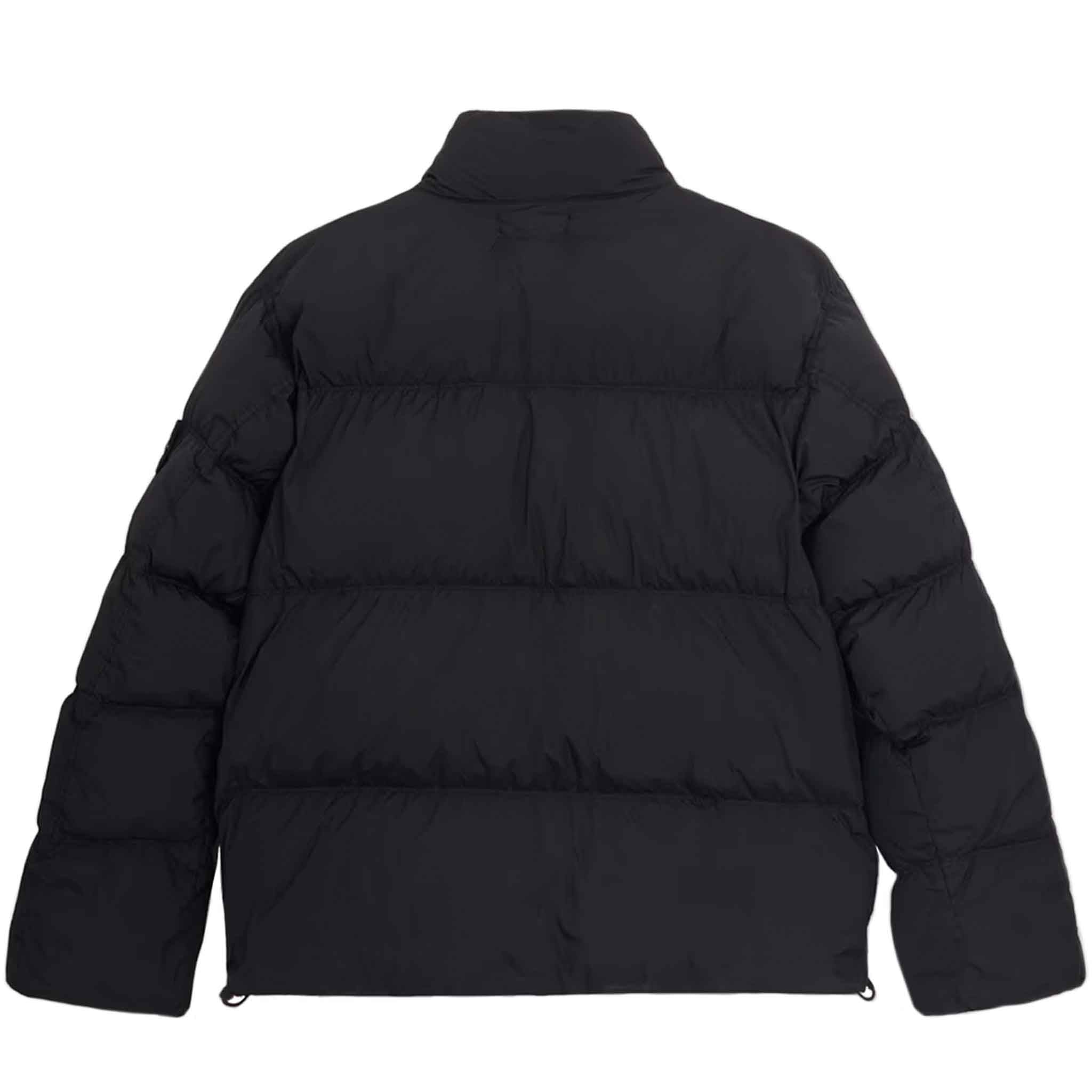 Stone Island Crinkle Reps R-NY Light Down Blouson in Black