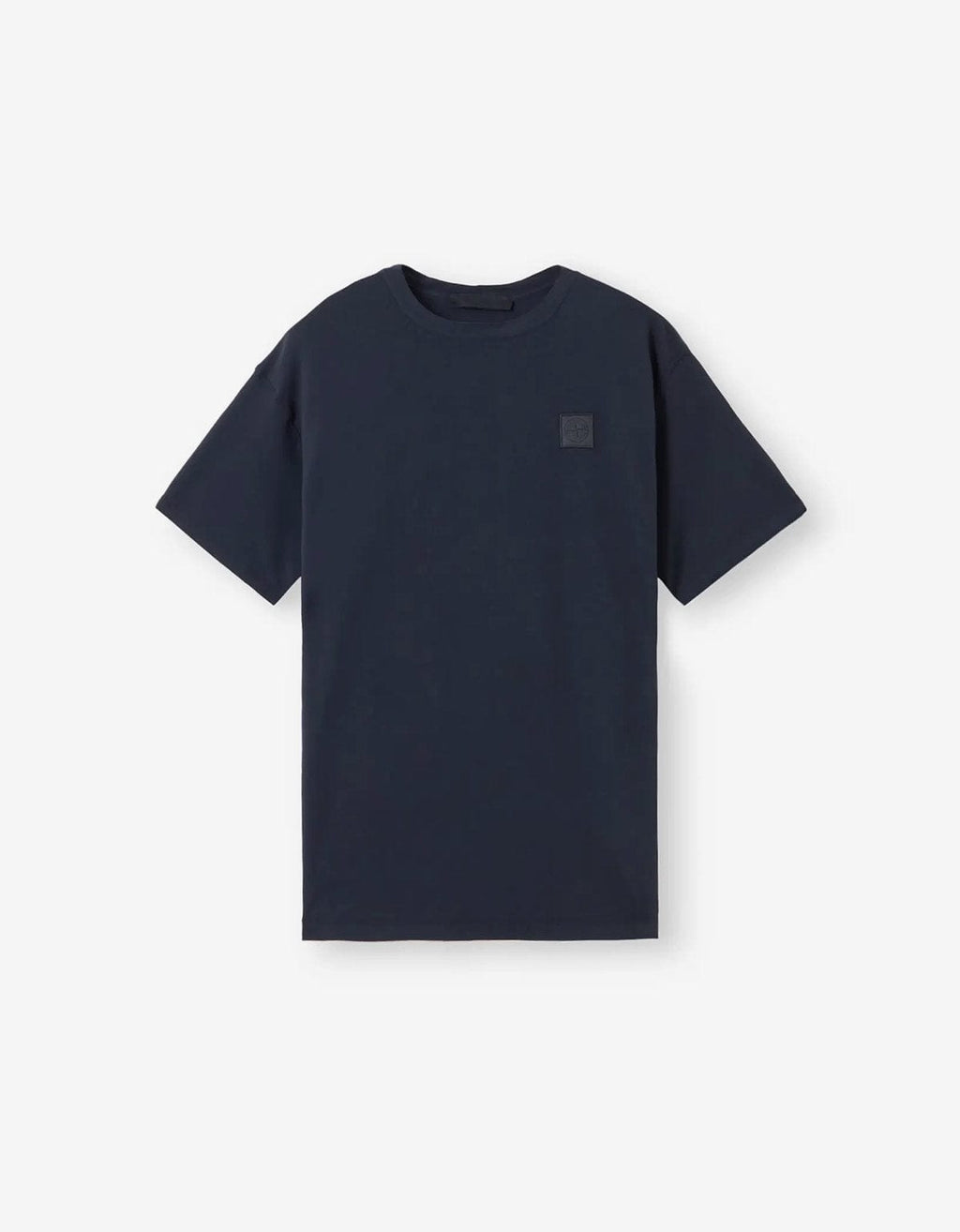 Stone Island Ghost Blue Compass Patch T-Shirt
