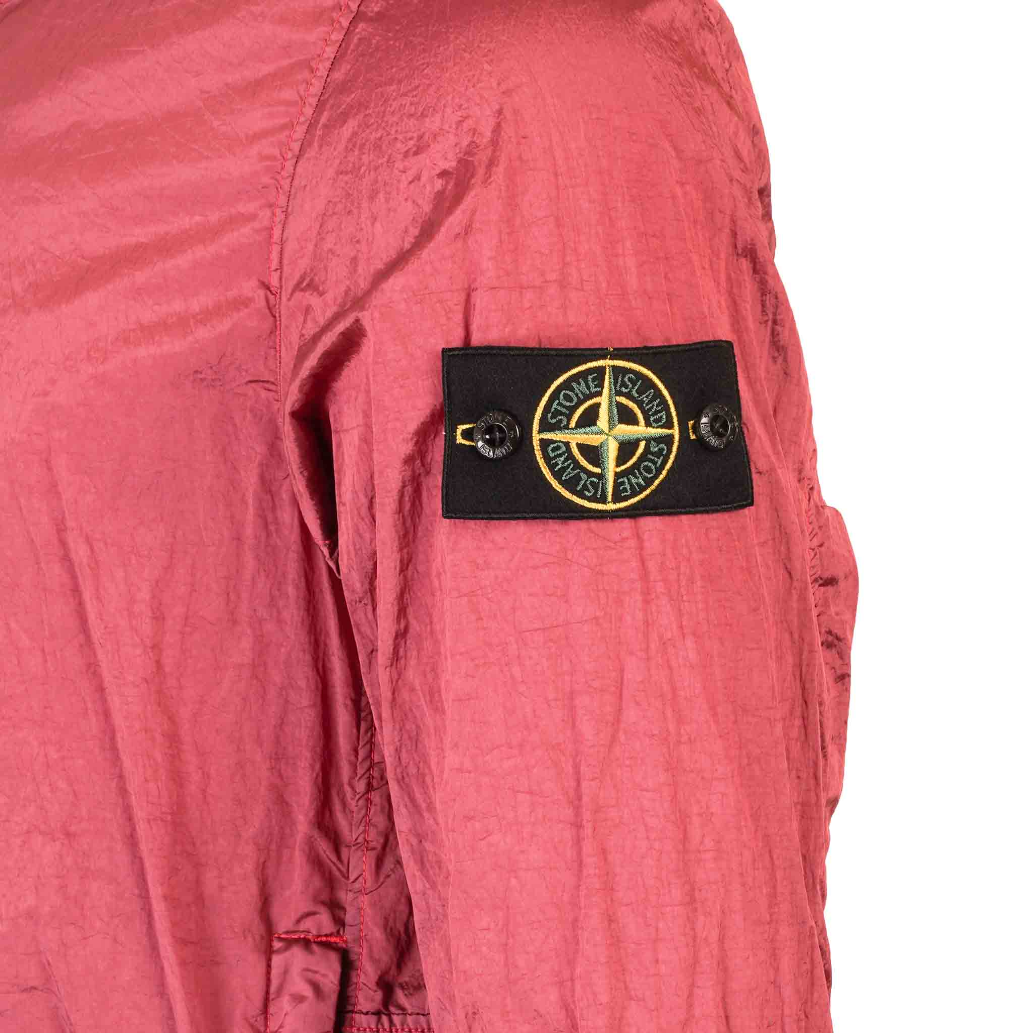 Stone Island  Nylon Metal WATRO-TC ECONYL Nylon Jacket In Magenta