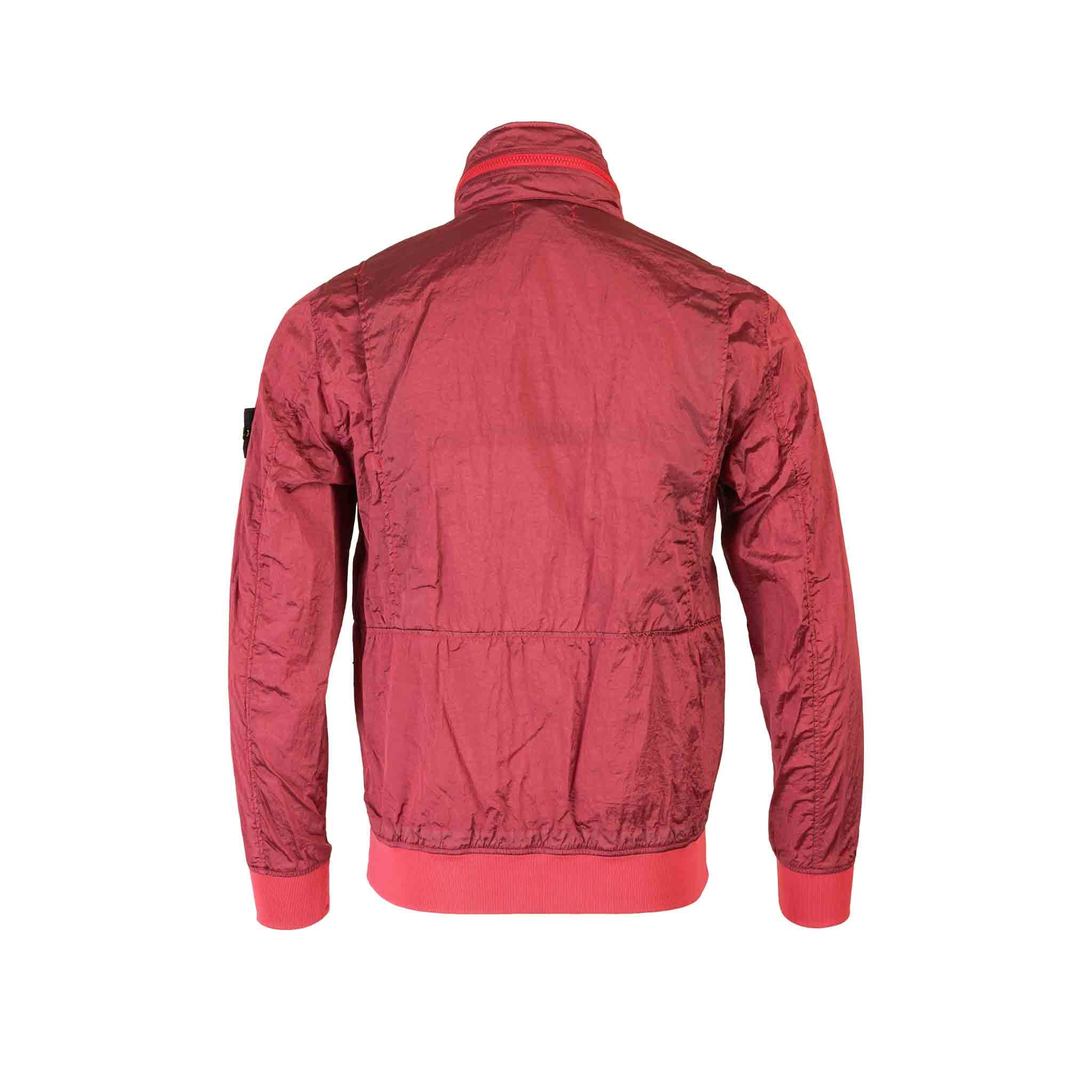 Stone Island  Nylon Metal WATRO-TC ECONYL Nylon Jacket In Magenta