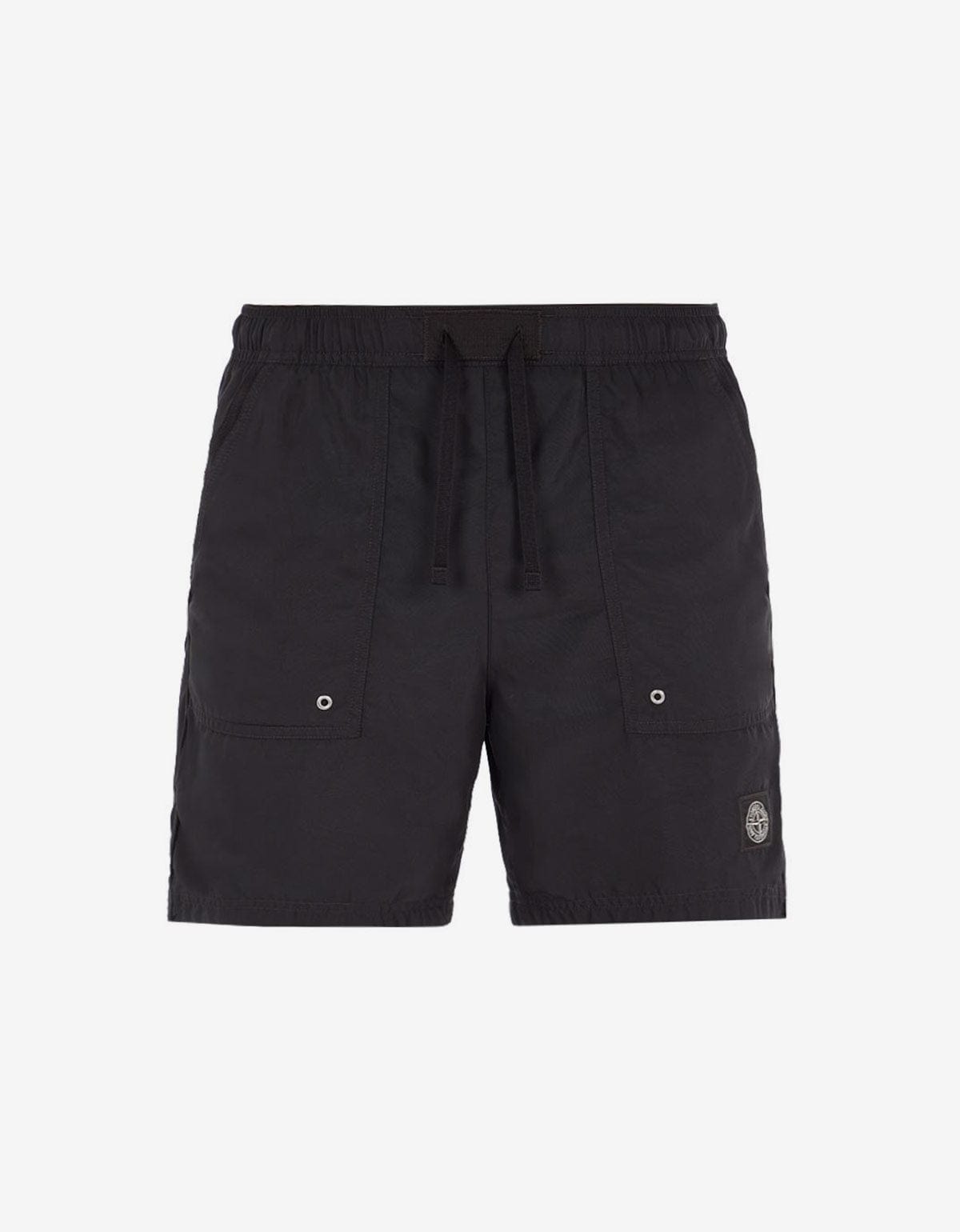 Stone Island Black Swim Shorts