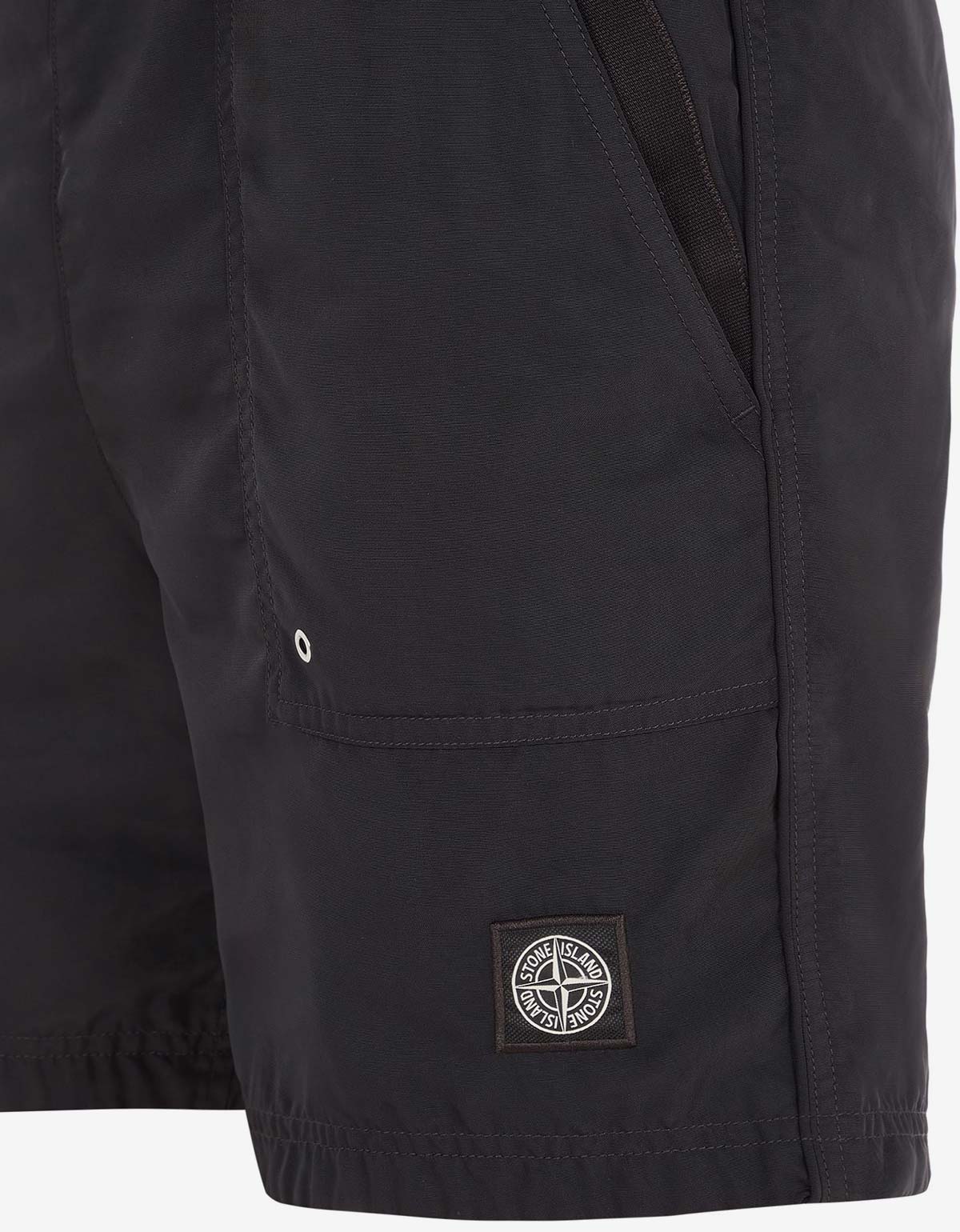 Stone Island Black Swim Shorts