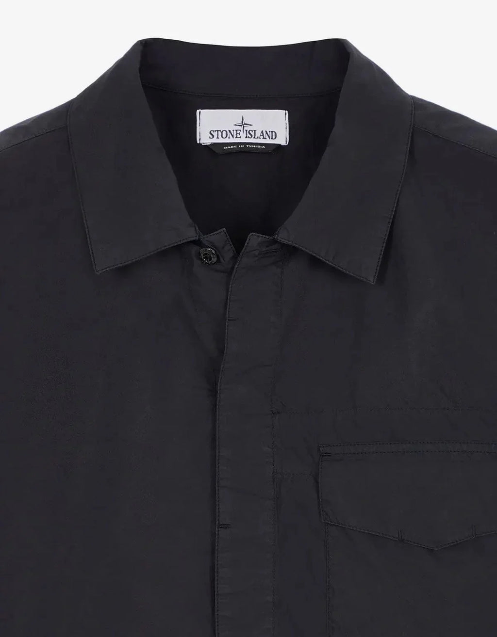 Stone Island Blue Short Sleeve Overshirt