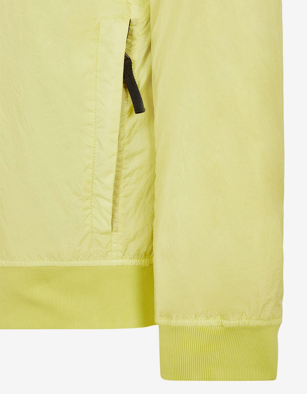 Stone Island Yellow Garment Dyed Crinkle Reps R-NY Blouson