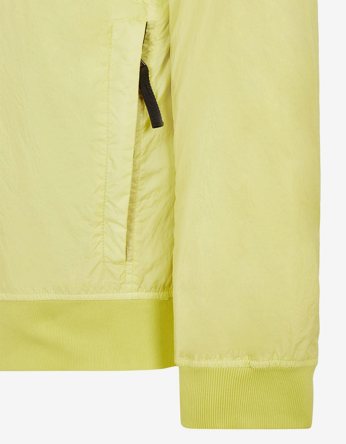 Stone Island Yellow Garment Dyed Crinkle Reps R-NY Blouson